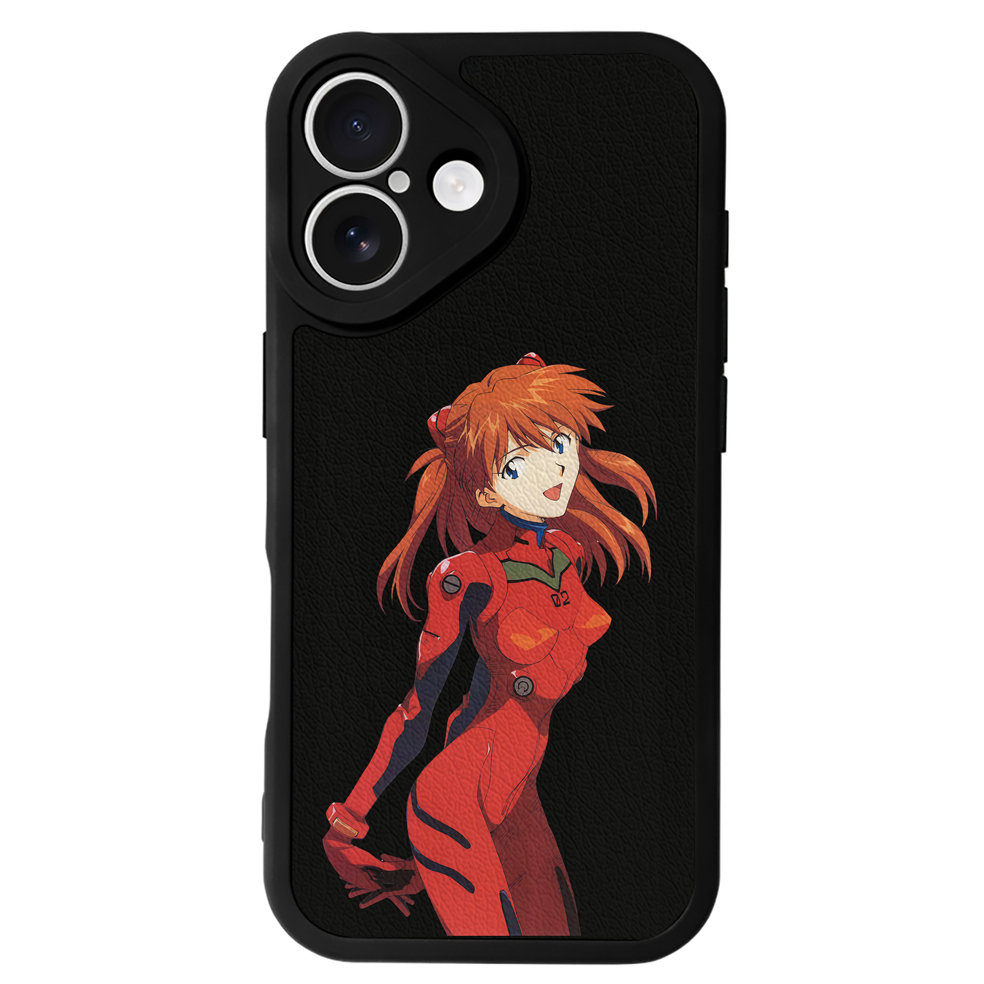（画像用） EVA 新世紀エヴァンゲリオン 【iPhone 16シリーズ対応】シリコンスマホケース（レザー調） 材質：シリコン